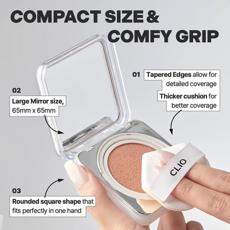 CLIO Kill Cover Founwear Cushion The Original (23N Ginger, One Size)