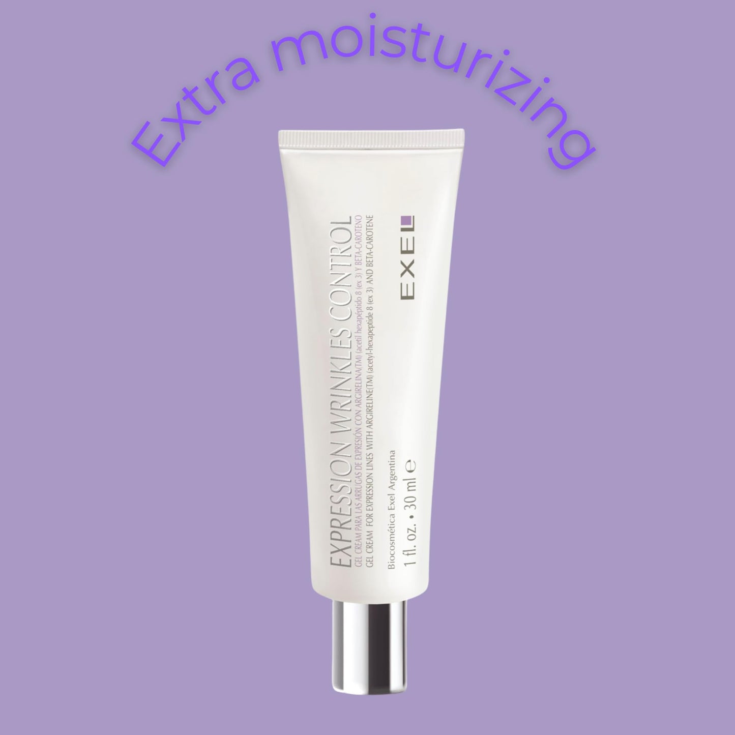 EXEL Peptide Gel Cream for Expression Lines – Lightweight Face Moisturizer with Acetyl Hexapeptide-8 – Evanescent Texture for Fine Wrinkles – 30 ml