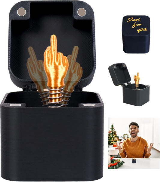 Funny Birthday Gifts for Men - Quirky Gag Gifts & Office Prank Gift Box | Unique Christmas Present for Adults