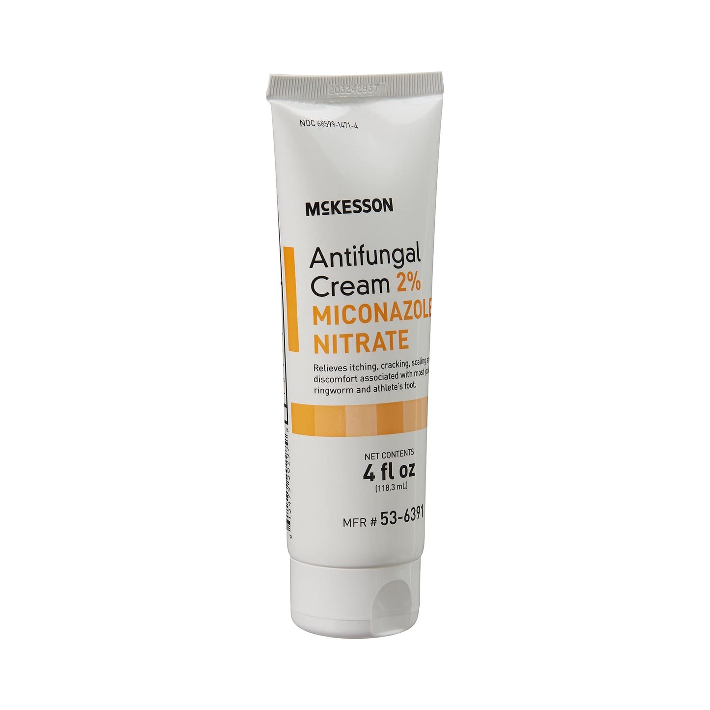 McKesson Antifungal Cream 2% Miconazole Nitrate Cream 4oz Tube (Each), # 6391 (Formerly Repara Antifungal Cream)