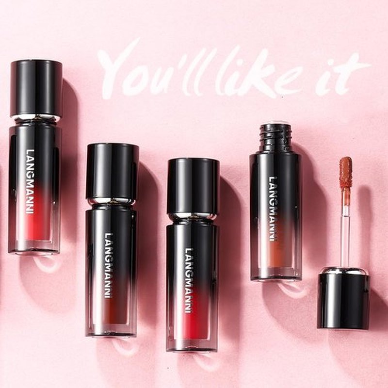 LANGMANNI Lip Oil Tint | Hydrating & Long-Lasting Lip Stain | Moisturizing And High Gloss Makeup,Non-Sticky Lip Stain For Watery And Silky Smooth Lips(#3 Coral Sunset)