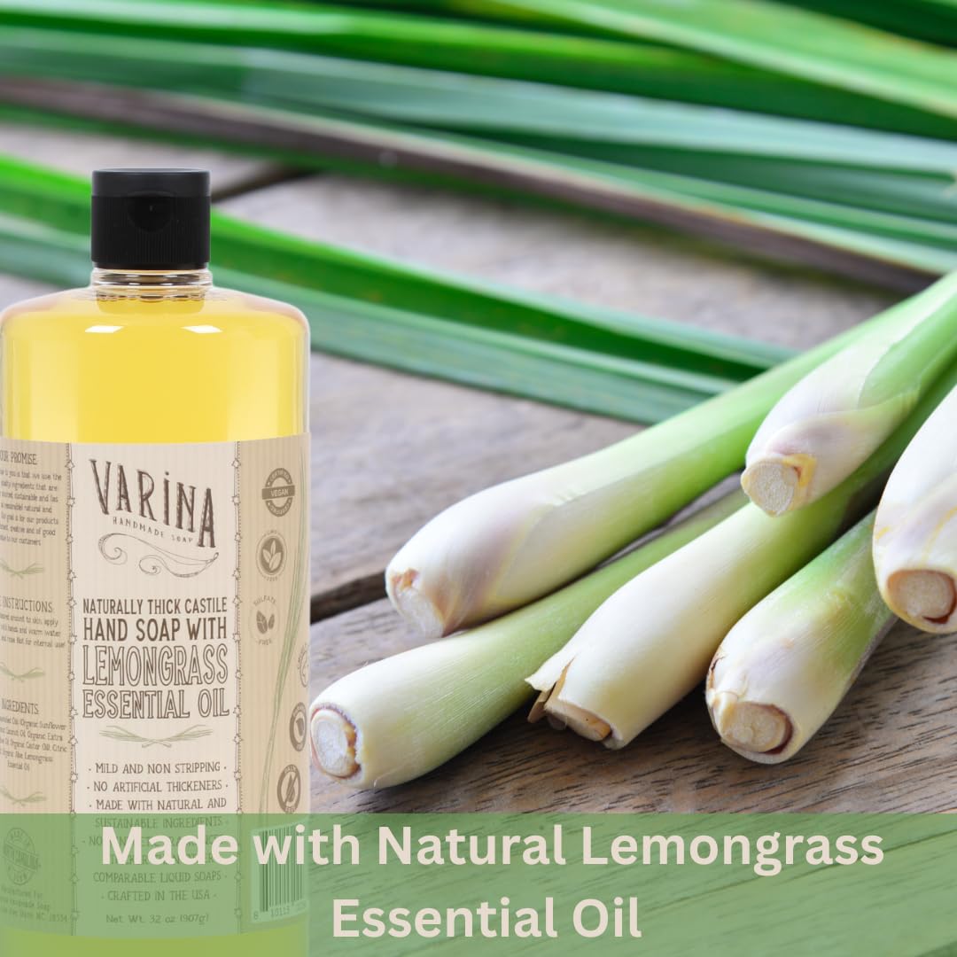 Varina Liquid Organic Castile Soap Variety - 16 oz