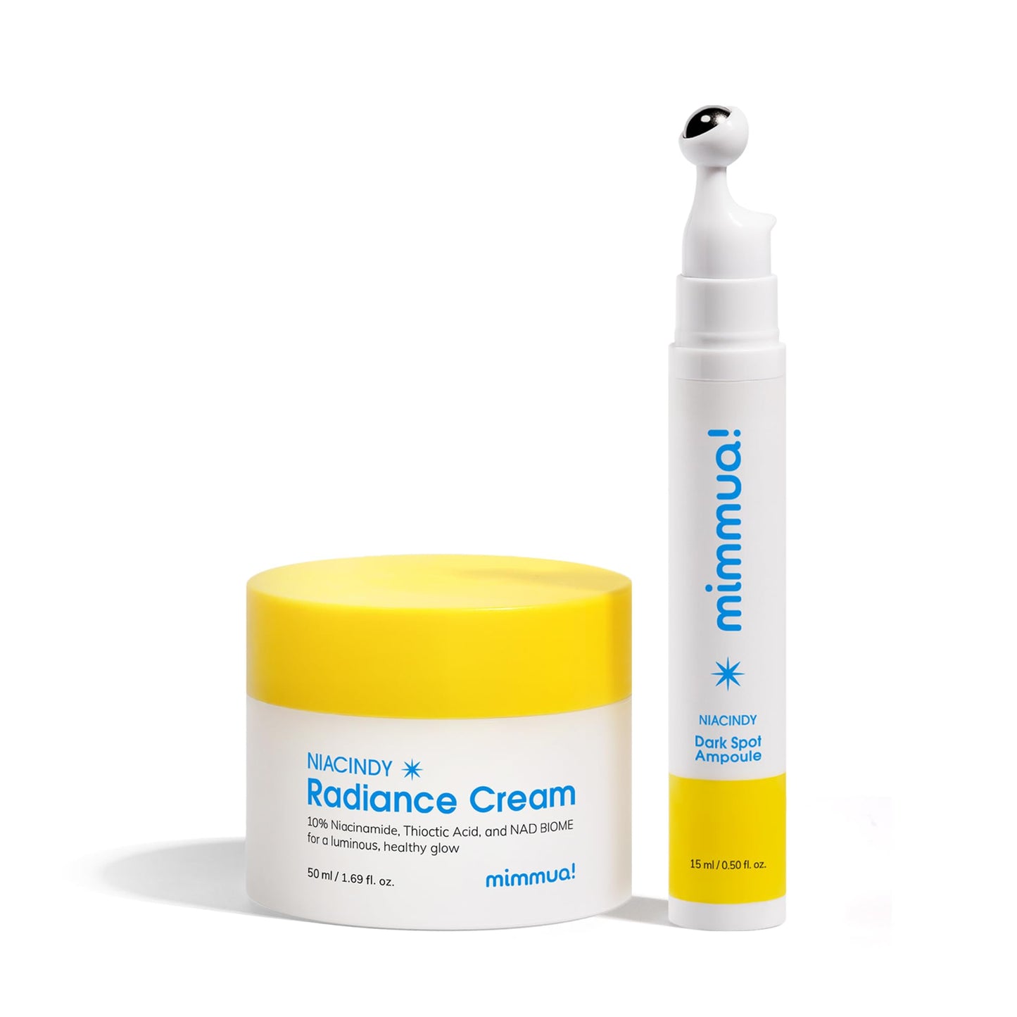 mimmua! NIACINDY Ampoule + Capsule Cream Set for Radiance Skincare