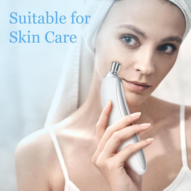 Diamond Microdermabrasion Machine - Portable USB Skin Exfoliation Device | Cordless Blackhead Remover for Women