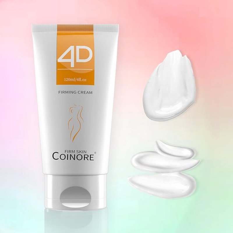 coinore B Flat Belly Firming Cream - Skin Tightening Cream for Stomach, Cellulite Cream, Thighs & Butt, Moisturizing Firming Lotion, 120 ML