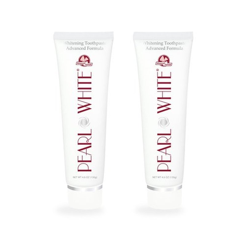 BEYOND Pearl White Whitening Toothpaste (Advanced, 2 Pack of 4.6 oz / 130 g)