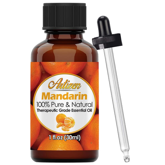 Artizen 4oz Oils - Mandarin Essential Oil - 4 Fluid Ounces