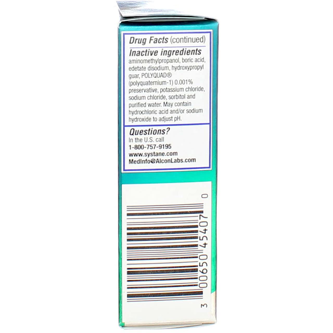 Systane Gel Drops Lubricant Eye Gel, Anytime Protection, 10mL Each (Pack of 4)