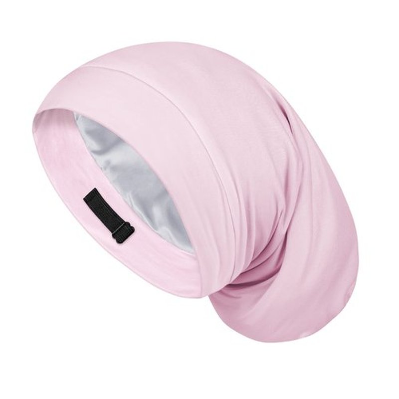 Fittia Satin Bonnet for Women: Large for Curly Long Hair, Silky Satin Hair Wrap for Sleeping, No Frizzy Hair, Adjusatbale Stay on