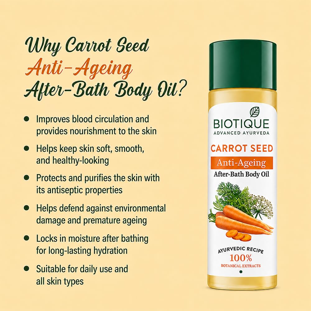 Biotique Carrot Oil Normal 120ml