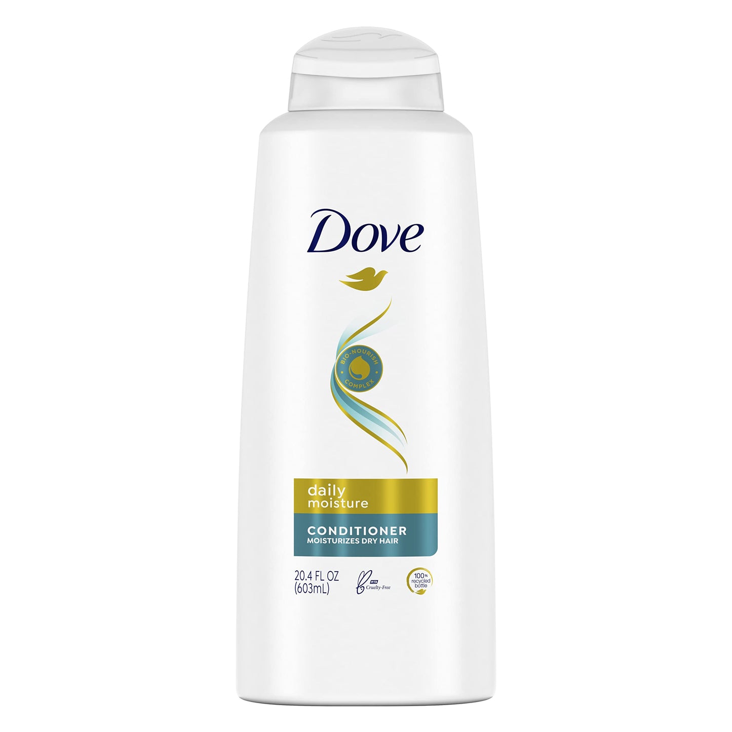 Dove Nutritive Solutions Moisturizing conditioner for Normal to Dry Hair Daily Moisture with Pro-moisture complex for Manageable and Silky Hair 20.4 oz