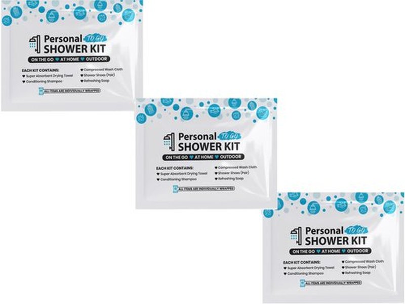 Compact Personal Shower Kit To-Go– Your Hygiene Companion for Travel, Gym, and Outdoor Adventures (3)