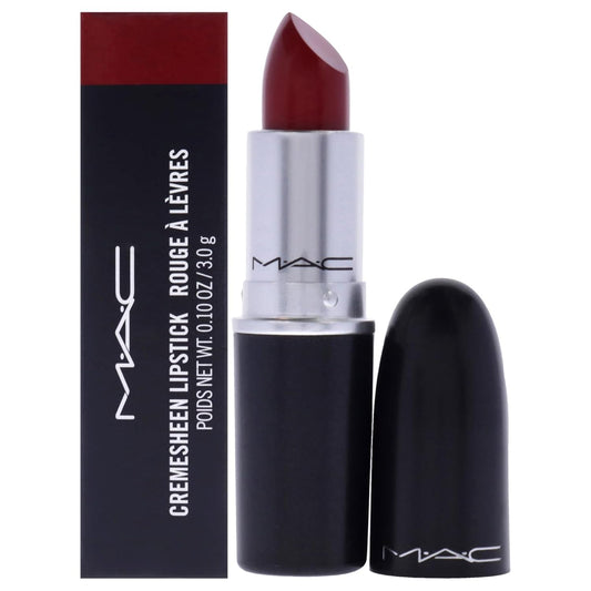 Brave Red MAC Cremesheen Lipstick for Women - 0.1 oz Moisturizing Formula