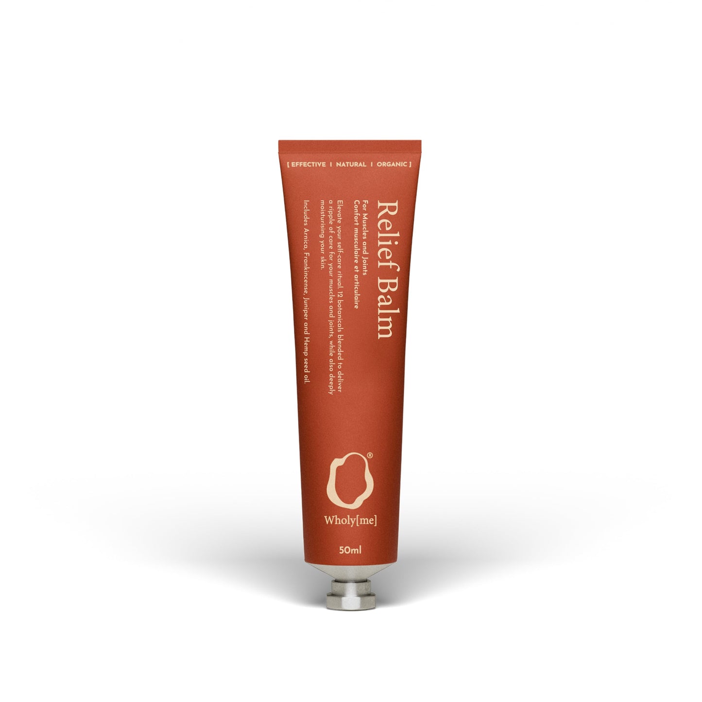 WholyMe Muscle Relief Balm - Joint and Muscle Balm Formulated with Arnica, Wintergreen and 9 Other Natural Ingredients to aid Post Workout Recovery and Soothe Aches and Tension