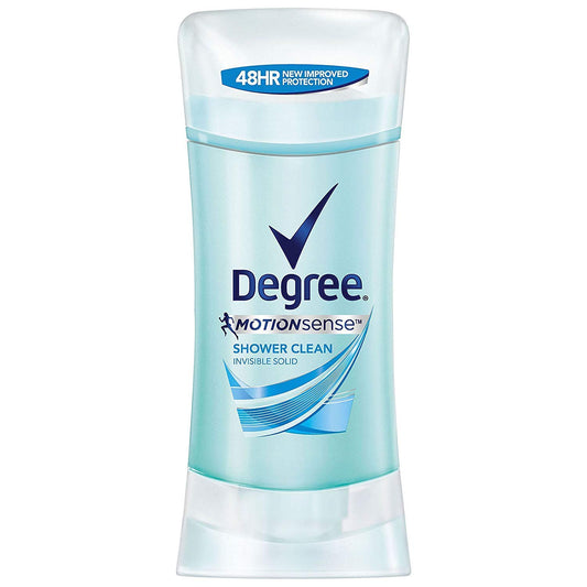 Degree Women's MotionSense Deodorant - Shower Clean, 2.6 oz (Pack of 6)