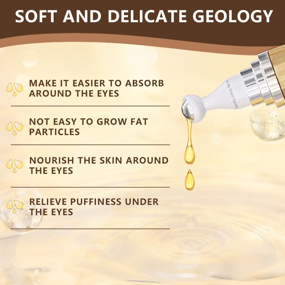 Soulight 5% Caffeine Eye Serum – Wrinkle Filler Instant Face Lift Serum for Eyes – Whitening and whitening agents – Eye Moisturizer with Hyaluronic Acid, Niacinamide