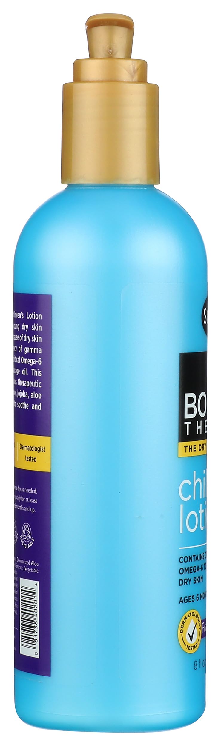 Shikai Borage Dry Skin Therapy Natural Formula Lotion for Childrens - 8 Oz
