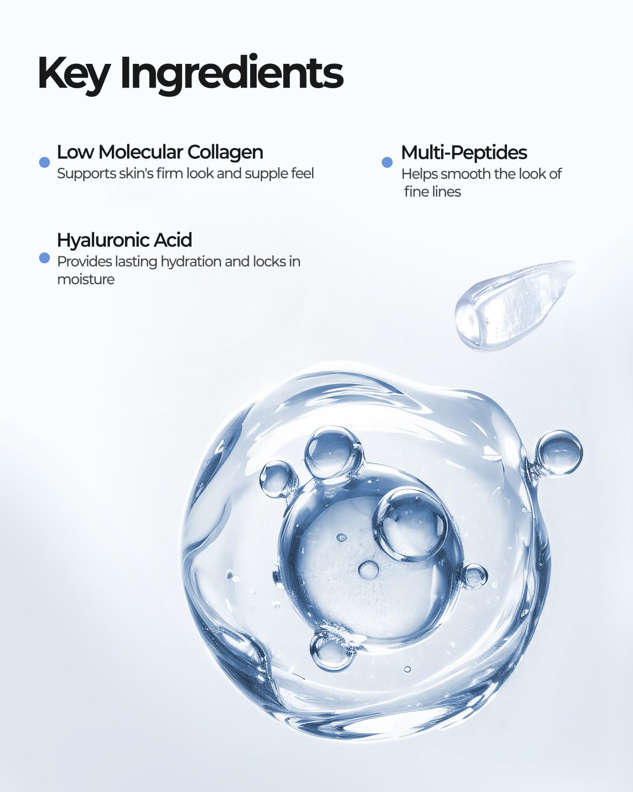Makosrael 6 Pack Bio-Collagen Face Mask, Overnight Hydrating Hydrogel Face Masks - Fine Lines, Elasticity, Pore Minimizing, Firming, Glass Skin Face Sheet Masks Skincare