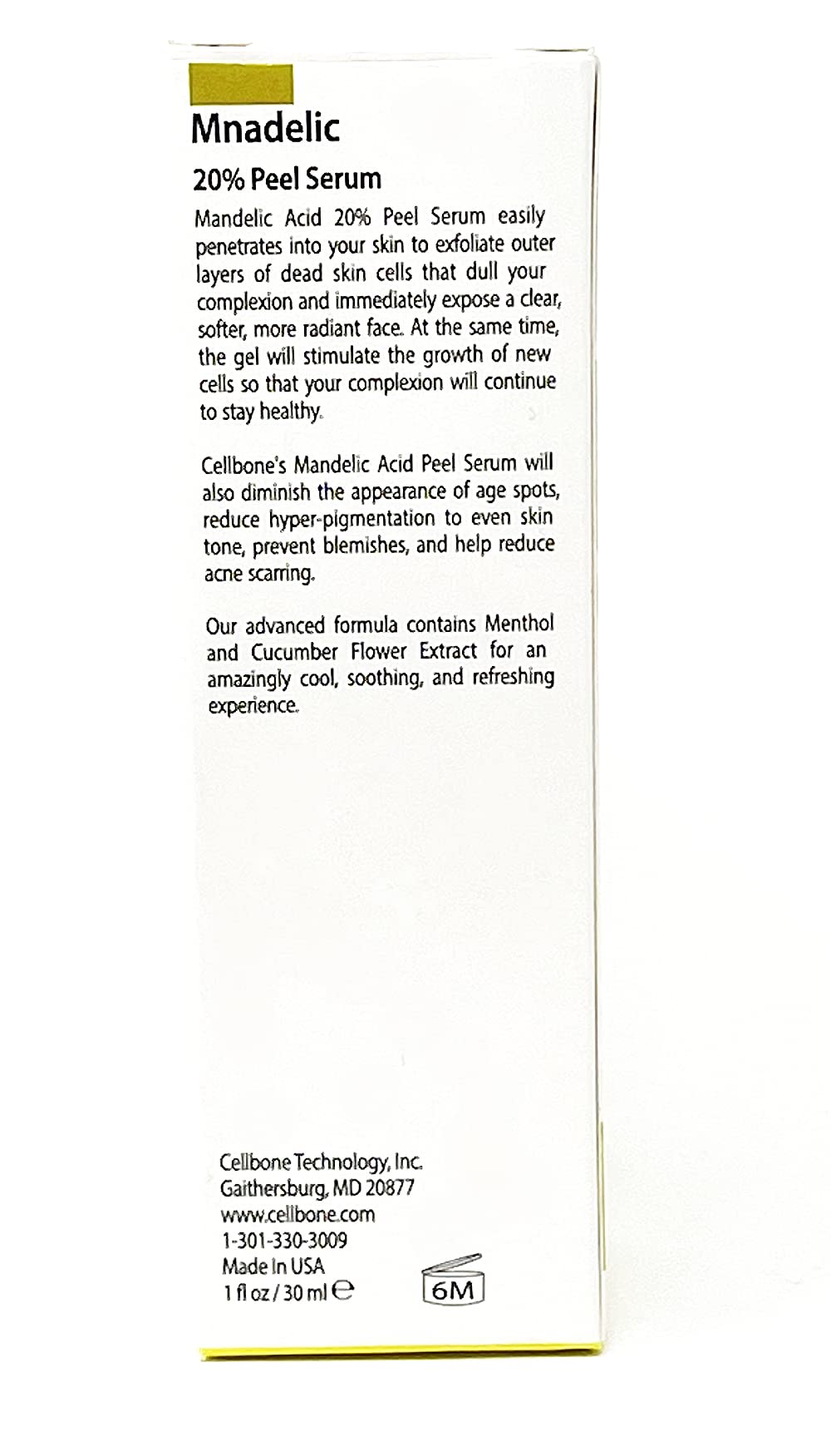 Cellbone Mandelic Acid 20% Peel
