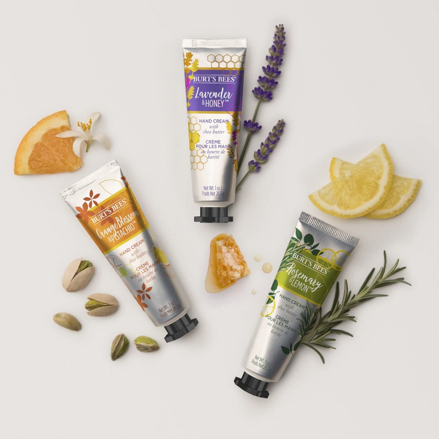 Burt's Bees Lavender and Honey Hand Cream with Shea Butter, 1 Ounce