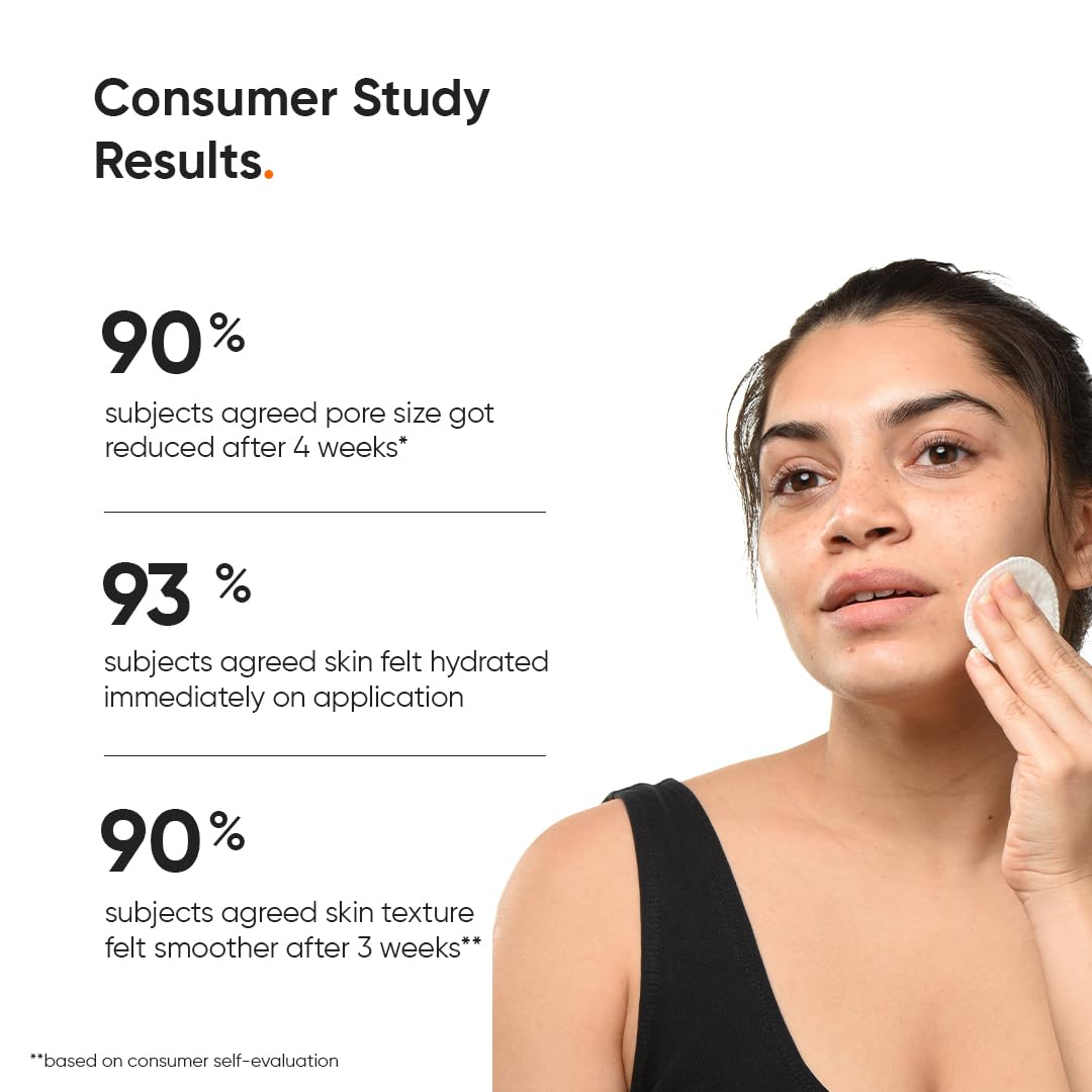 Minimalist Hydrating Toner for Face | 3% PHA Facial Toner for Pore Tightening | Mild Exfoliation, pH Balancing & Rebalancing Skin Microbiome | for Women & Men | 5 Fl Oz / 150 ml