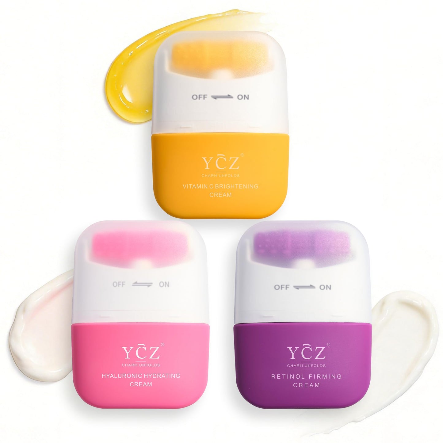 Ycz 3 in 1 Neck Cream with Retinol for Anti-wrinkle and Anti-aging, 4.76 Oz