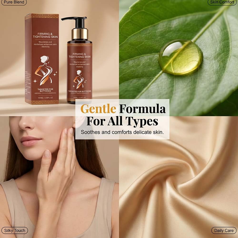PUNHAIL Body Firming Oil, 2026 New Firming Body Oil for Women, Refreshing Non-greasy Fast-Absorbing, Body Oil After Shower Tightening & Hydrating for Arms, Legs, Stomach, Body (1PCS)