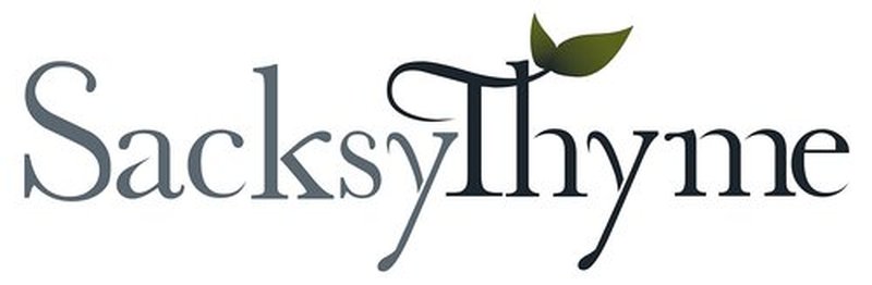 Sacksy Thyme Organic Linen Eye Pillow - Lavender & Flaxseed for Relaxation, Yoga, Stress Relief - Microwavable Heating Pad & Cool Compress - Made in USA - Gifts for Meditation - (Unscented)