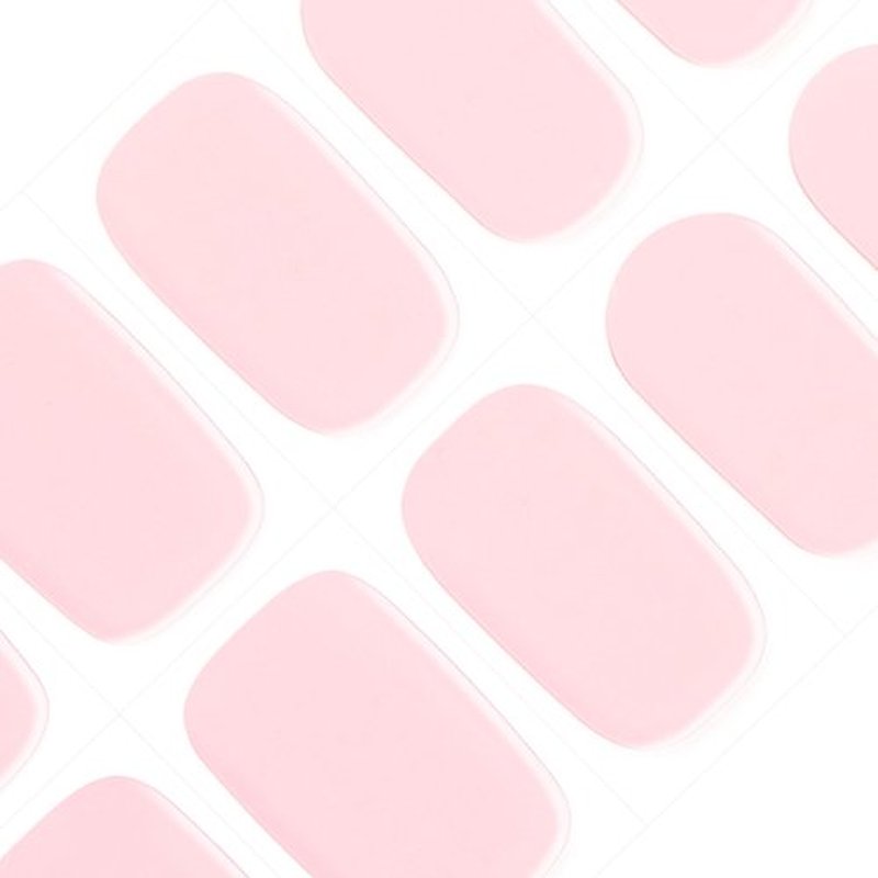 GelMala Gel Nail Stickers semi-Cured- Gel Nail Stickers Salon-Quality, Long Lasting, Easy to Apply & Remove -Gel Nail Strips for Nails Manicure Nail Wraps，Easy for begginners (Pink Cheek)