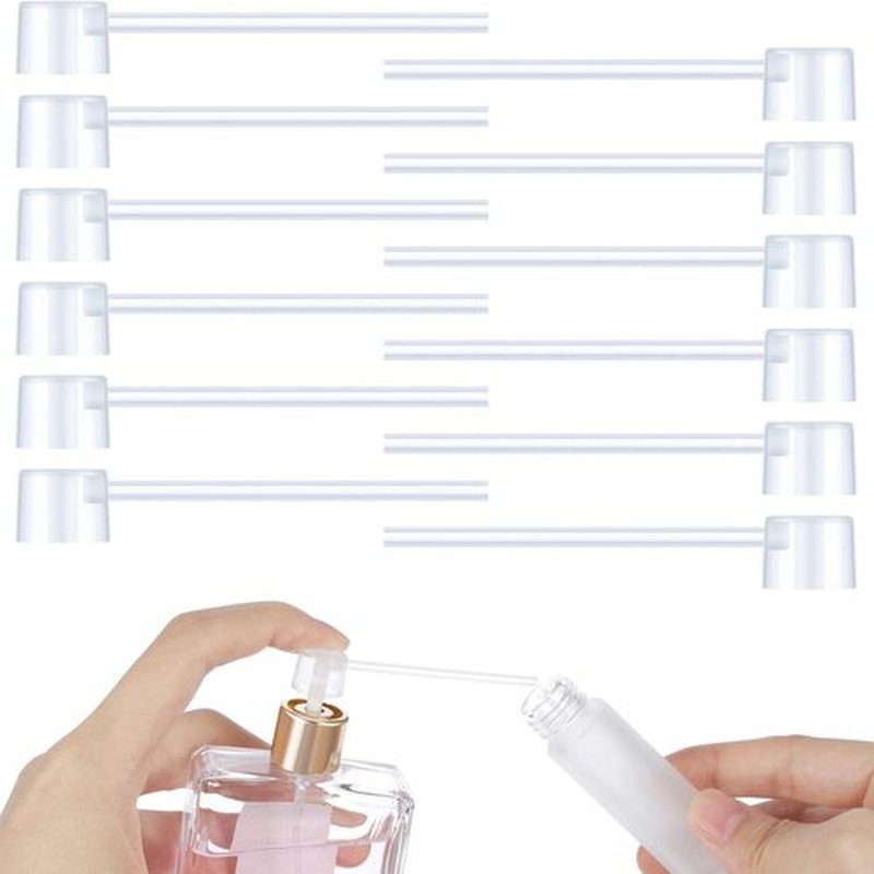 Honoson Perfume Dispenser Pump Perfume Refill Pump Cosmetic Dispenser Pump Transfer Tool for Travel Refillable Perfume Spray Bottle (24 Packs)