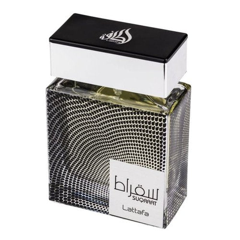 Lattafa Perfumes Suqraat for Men Eau de Parfum Spray, 3.4 Ounce (Pack of 4)