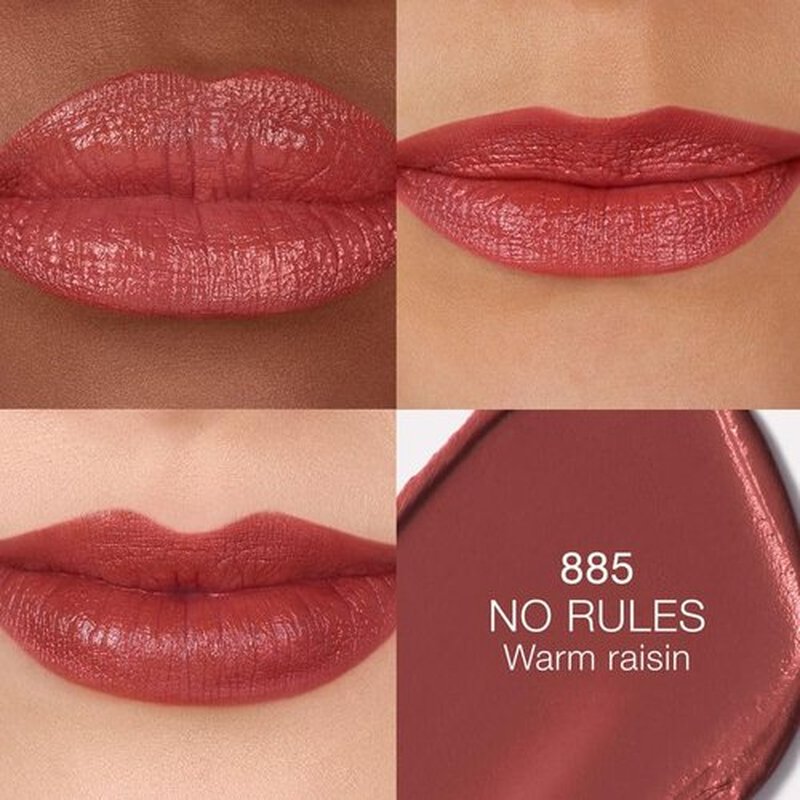 NARS Explicit Refillable Satin Lipstick – No Rules 885, 0.13 oz / 3.8 g