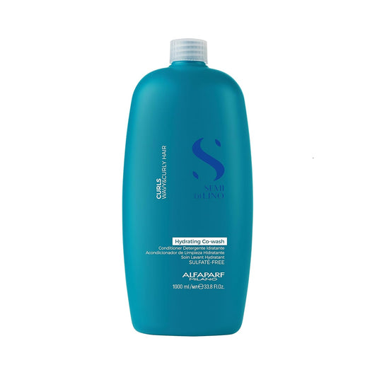 Alfaparf Milano Semi di Lino Hydrating Co-Wash | Foam-Free Curly Hair Conditioner - Shine & Frizz Control, Vegan & Sulfate Free