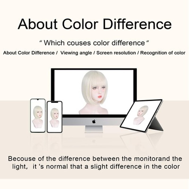 Platinum Blonde Bob Wigs - 12'' Short 613 Bob Wigs for Women Platinum Blonde Bob Wig With Bangs Super Soft and Easy to Wear Straight Bob Wig, Colorful Synthetic Wig for Daily, Cosplay, Halloween
