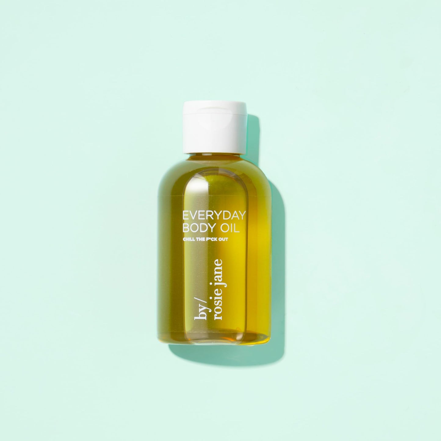 By Rosie Jane Chill Everyday Body Oil - Peppermint, Mandarin & Cypress Scented Body Oil with Sunflower Oil, Olive Oil & Rosehip Seed Oil to Hydrate and Nourish Dry Skin (4 fl oz)