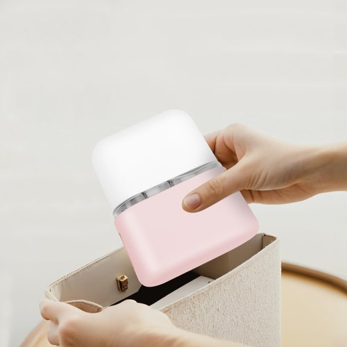 Skycase Travel Bottles, Travel Size Toiletries - Leak Proof Refillable Tsa Approved Travel Bottles, 3 in 1 Travel Containers with Labels Airplane Accessories Kits for Lotion Liquid (Pink)