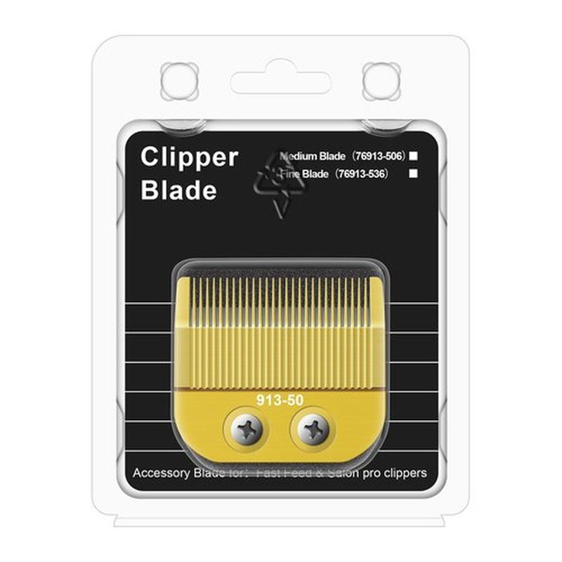 913-50 Adjustable Medium Blade Replacement Trimmer Blade Compatible with oster Finisher Trimmer Model 59 and T-Finisher Trimmer Blades，Golden