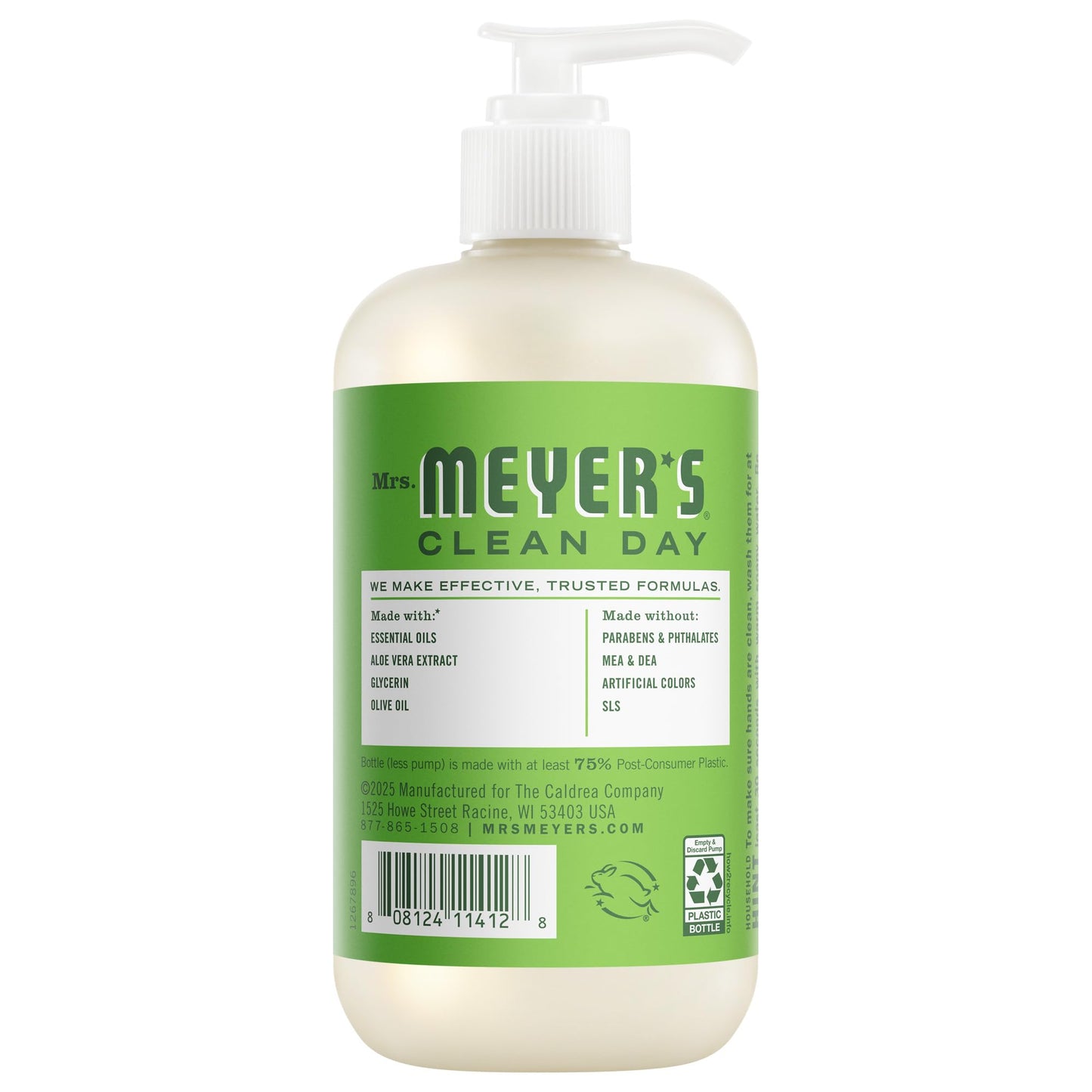 Mrs. MEYER'S CLEAN DAY Liquid Hand Soap 12.5 Fl Oz Each, Lilac, Daisy, Fresh Cut Grass, 1 CT (Variety Pack)