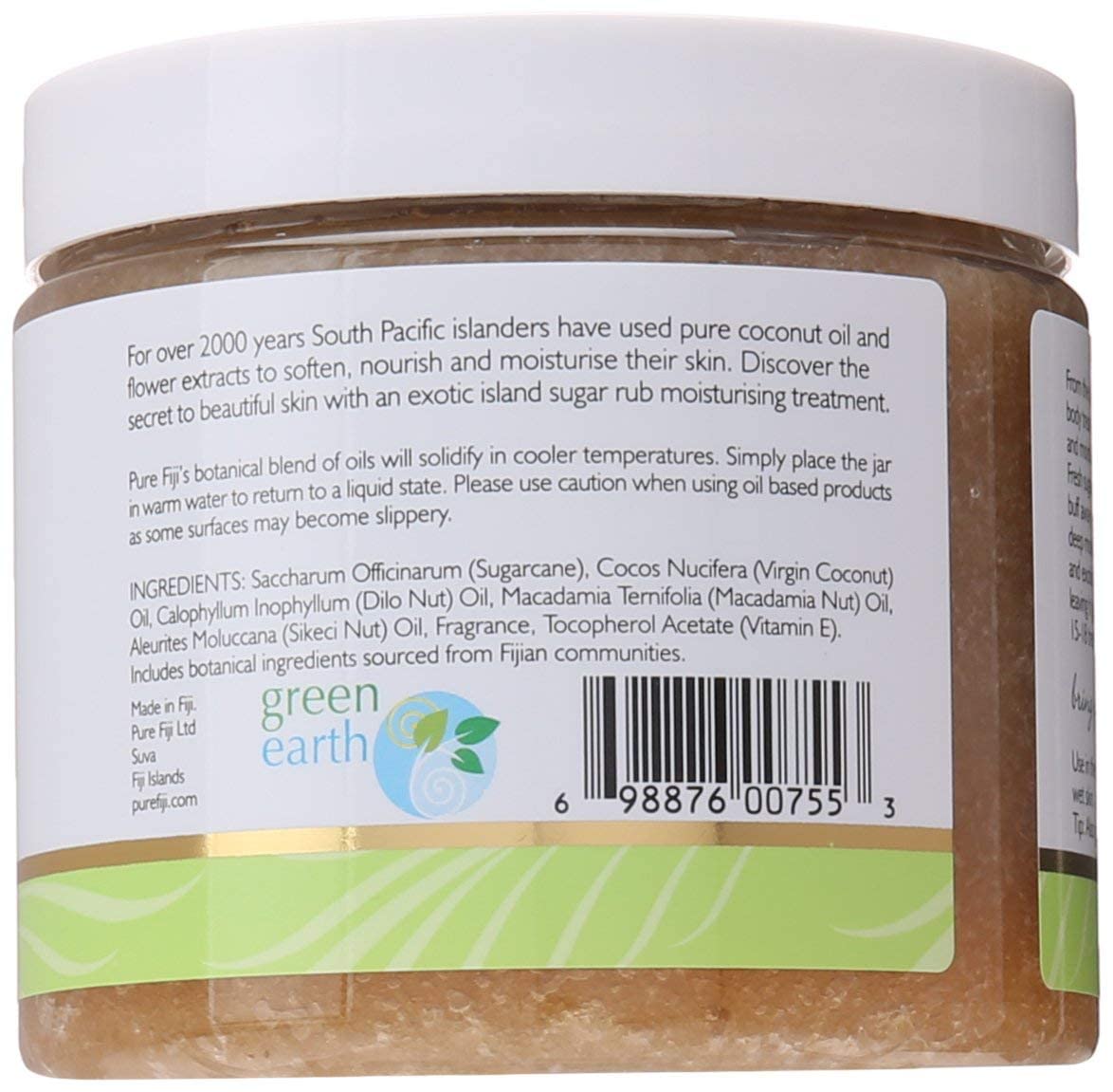 Pure Fiji Coconut Sugar Rub Starfruit, 15.5 Ounce