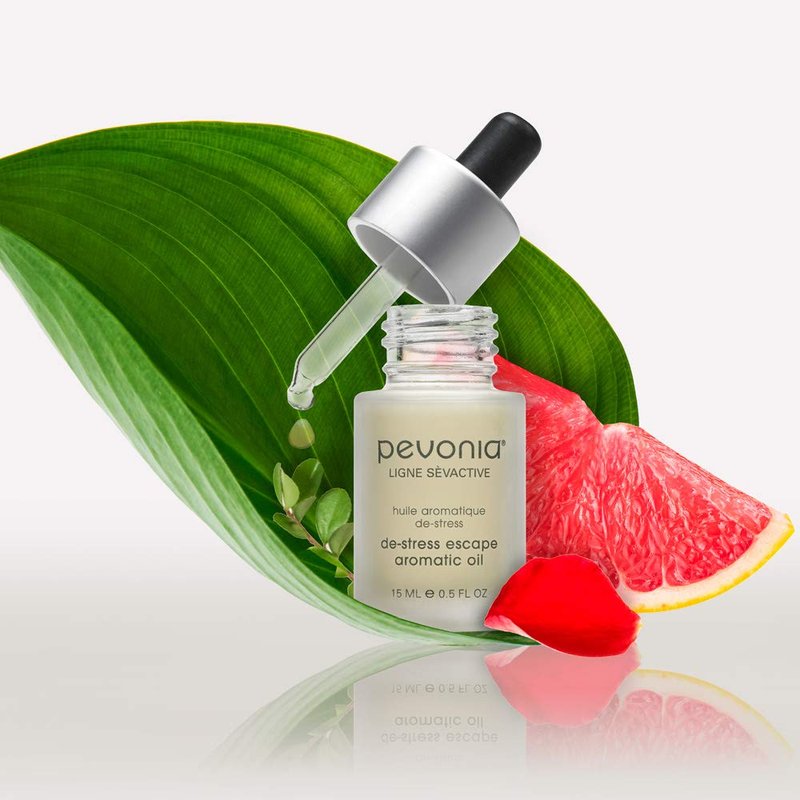 Pevonia De-Stress Escape Aromatic Oil - Relaxing Essential Oil Blend | 0.5 fl. oz.