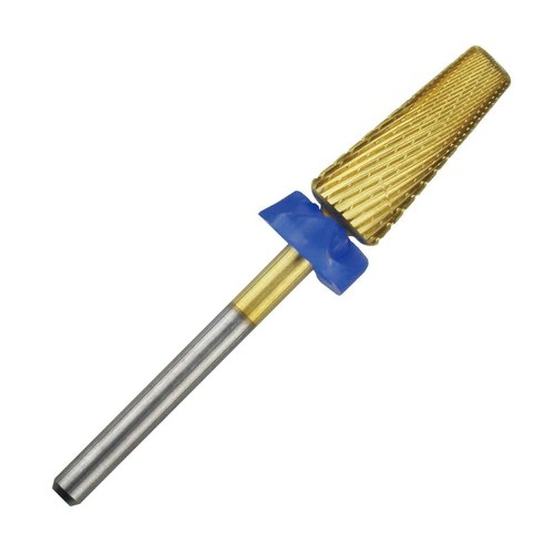 C & I 5 in 1 Nail Drill Bit, Mixed Sizes Edition, Cross Teeth, 2 Way, Professional Multi-function Nail Drills for Electric Manicure Drill Machine, Shank 3/32” (Mix, M & XXF)