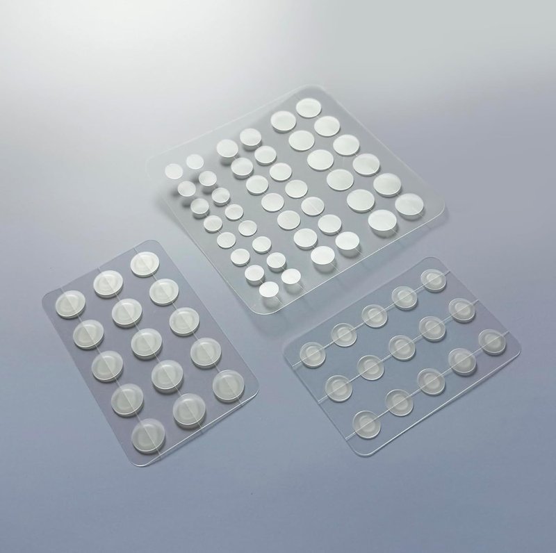 Blemish Patch Day & Night - Hydrocolloid Spot Patches for Face | 72 Invisible Clear Stickers, Tapered Edge
