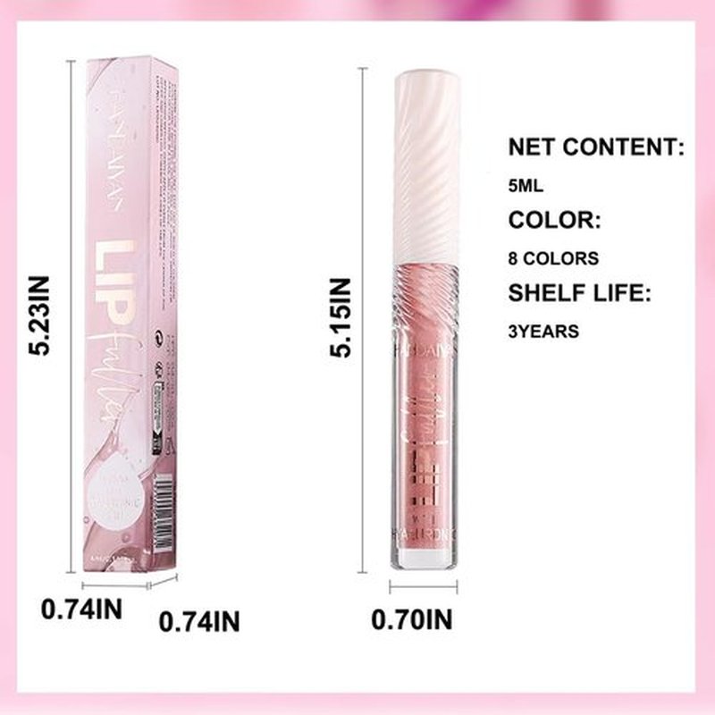 Lip GlossTinted Glitter Lipgloss Lip Oil Teens Moisturizing Lipstick Lip Balm High Shine And Vegan Plumping Lip Gloss For Women Girls Long-Lasting Dry Lip Care lip pumper gloss 08Jelly Red