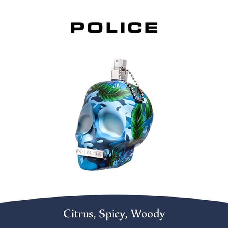 To Be Exotic Jungle For Man By Police - Fragrance For Men - Sparkling Bergamot And Juicy Mandarin - Turns Into A Smooth Wave Of Seduction - Rich Woodiness Of Vetiver And Cedarwood - 4.2 Oz EDT Spray