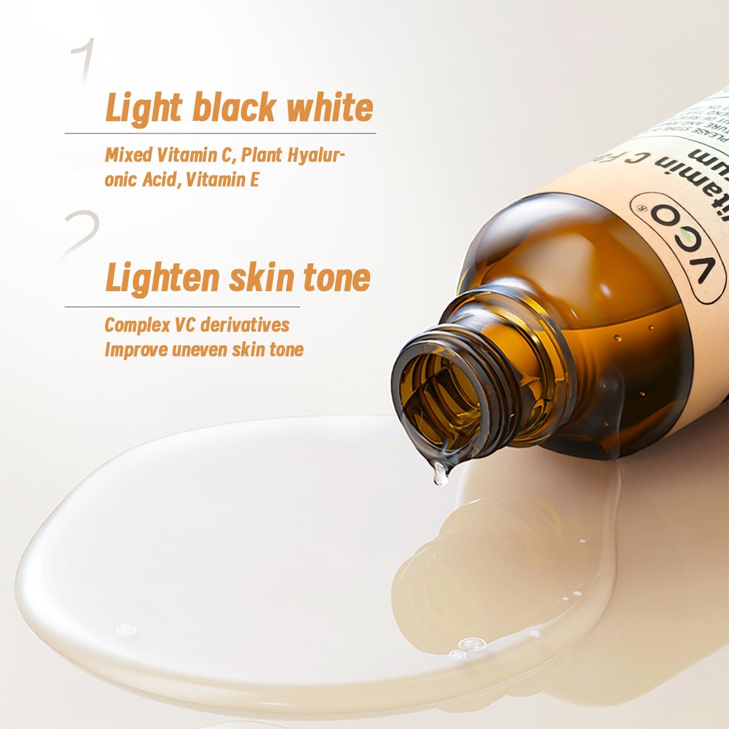 VGO 2 Pack Vitamin C Face Serum