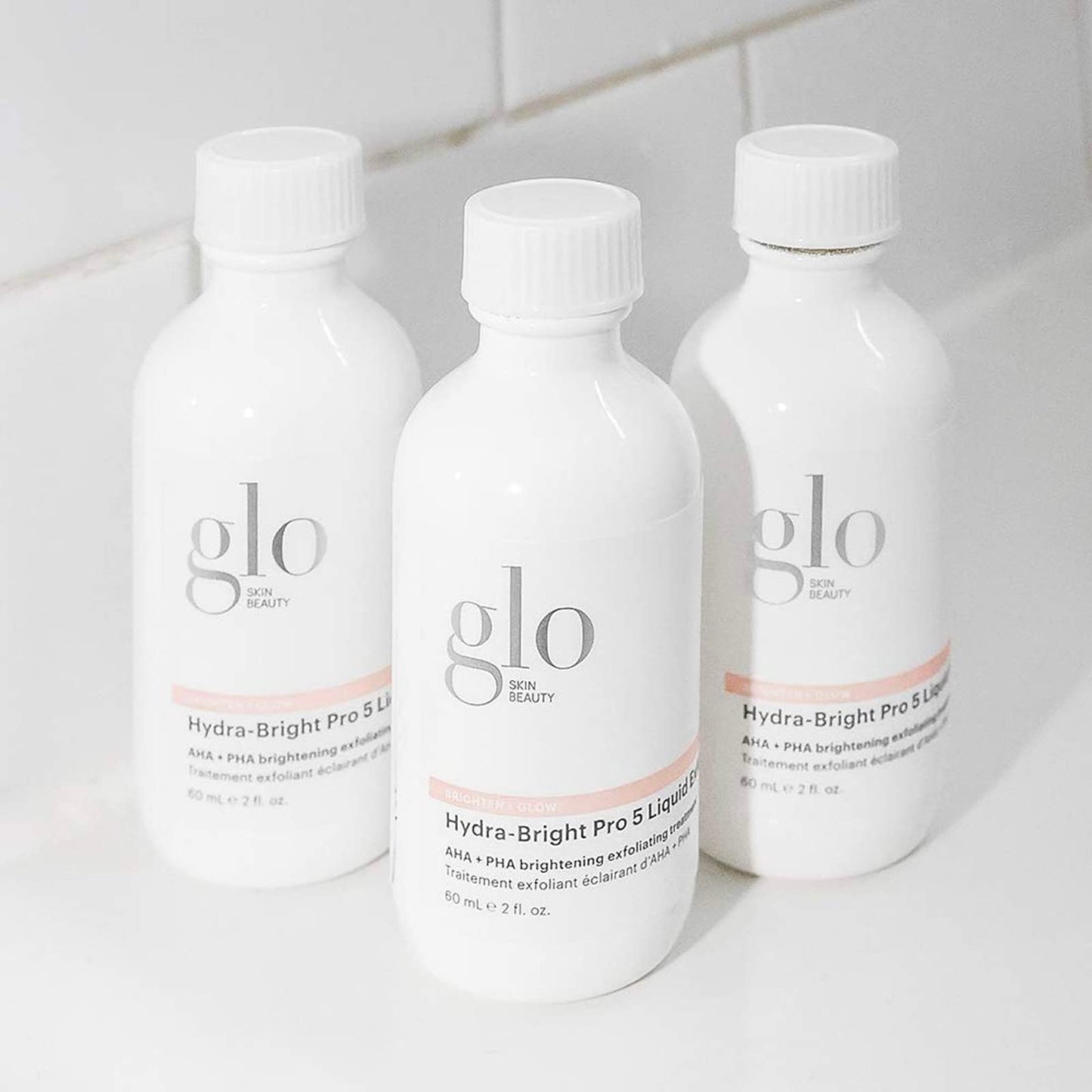 Glo Skin Beauty Hydra-Bright Pro 5 Liquid Exfoliant | This Gentle Liquid Exfoliant Smooths, Refines, and Brightens Skin (2 Fl Oz)