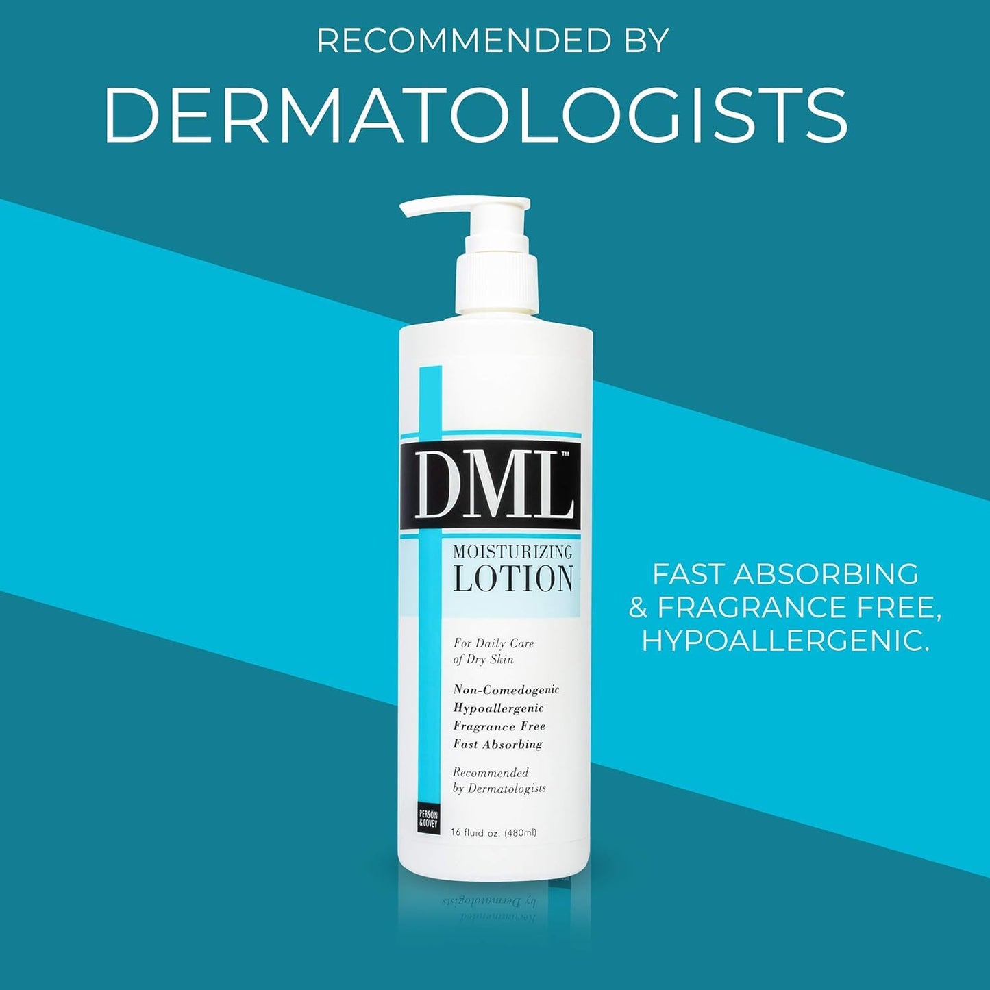 DML Moisturizing Lotion 16 oz (Pack of 6)