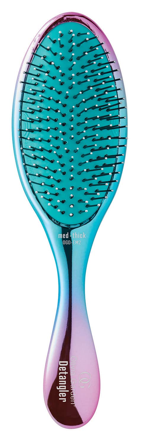 Olivia Garden OG Detangler Brush - Scalp-Massaging, Easy-Clean Design for All Hair Types