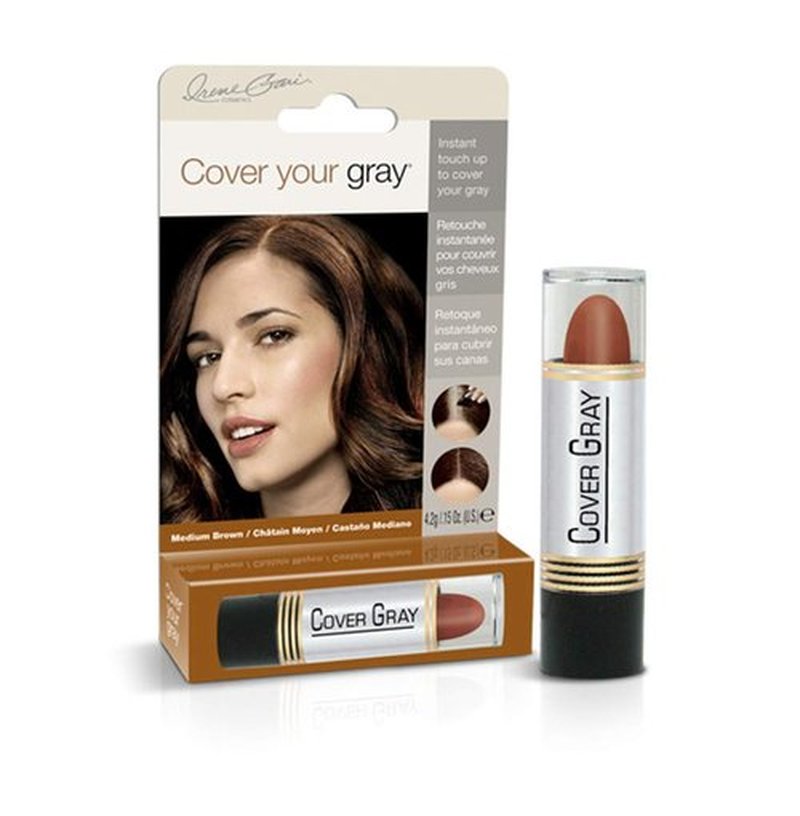 Cover Your Gray Hair Color Touch-Up Stick - Medium Brown (6-Pack)