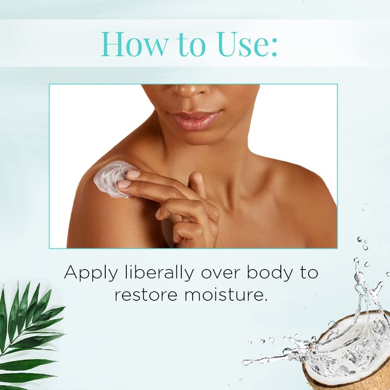 Body Drench Body Lotion for Women, Coconut Water – Hydrating Coconut Lotion for Dry Skin, Moisturizer Skin Care, 16.9 fl oz